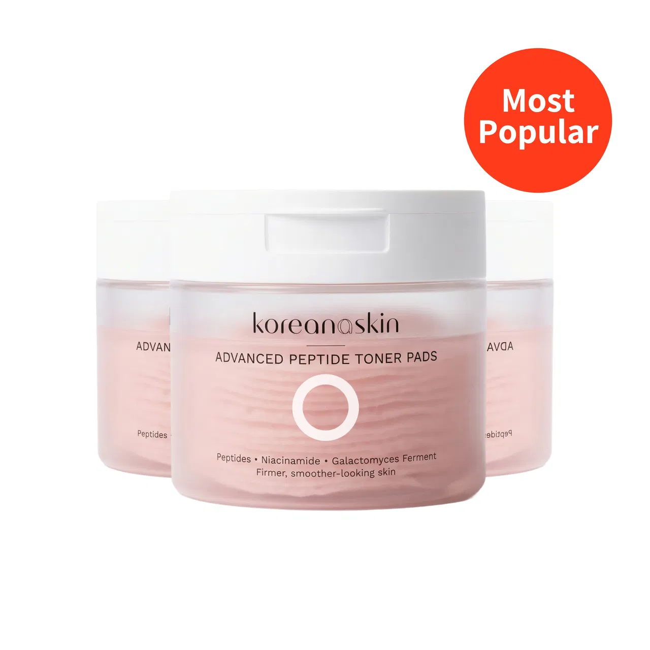 3 boxes of Koreana Skin Peptide Toner Pads