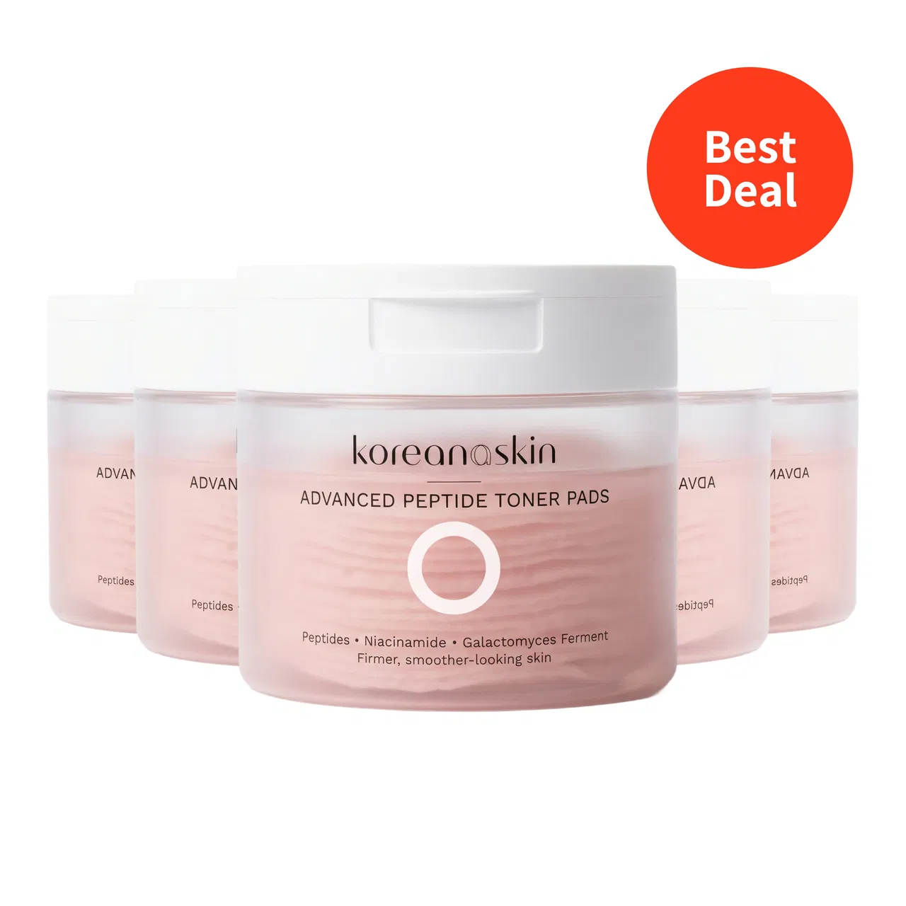 6 boxes of Koreana Skin Peptide Toner Pads